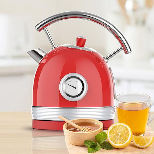 Cecotec Thermosense 420 Vintage Kettle 1.8lt 2200W Red