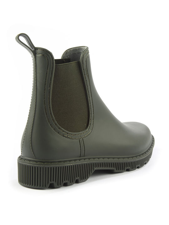 Women's Short Wellies Green