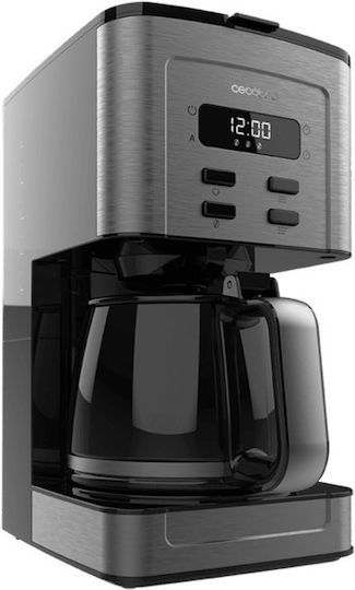 Cecotec Coffee 56 Time Προγραμματιζόμενη Καφετιέρα Φίλτρου 800W