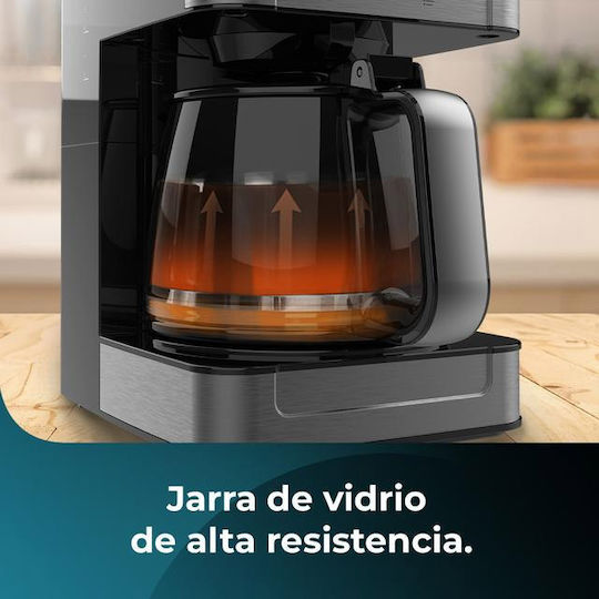 Cecotec Coffee 56 Time Προγραμματιζόμενη Καφετιέρα Φίλτρου 800W