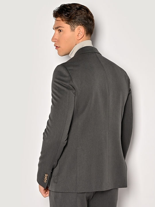 Winter Herrenanzugsjacke Gray