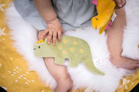 Tikiri Πανάκι Μωρού Triceratops Με Crinkle Πράσινο