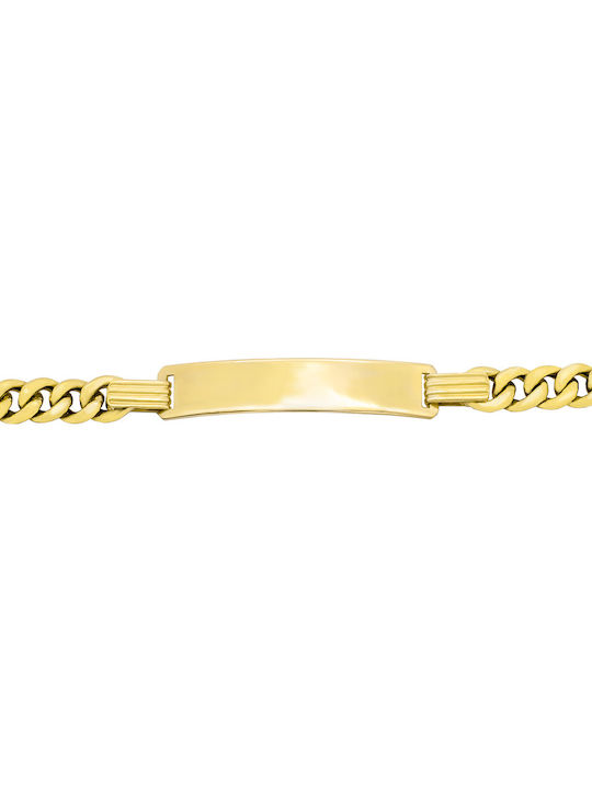 Savvas Design Bracelet Id made of Gold 18K