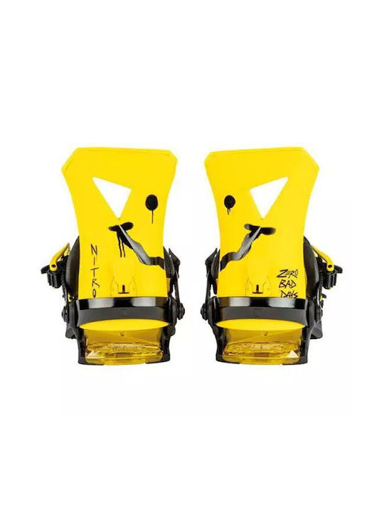 Nitro Zero Ski & Snowboard Bindings Yellow