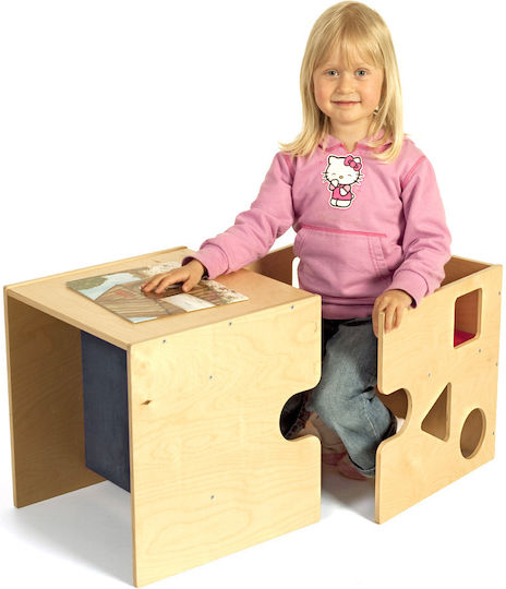 Cube Kids Desk made of Wood BabyCute