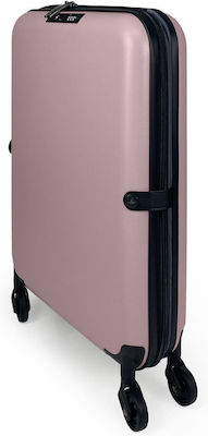 Bg Berlin Pegasus Cabin Travel Suitcase Hard Pink with 4 Wheels Height 55cm