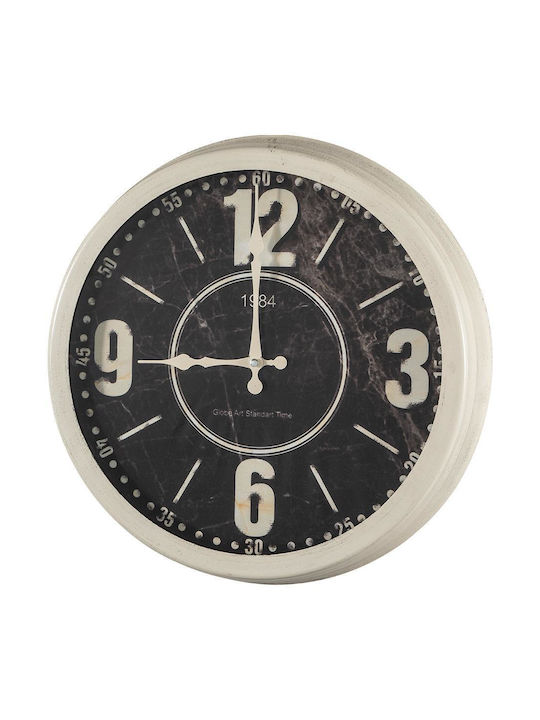 ARlight Ρολόι Τοίχου Μαύρο Ø40cm