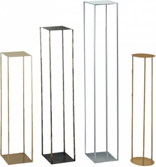 Novaker Stand de masă din Metal Gold 120cm