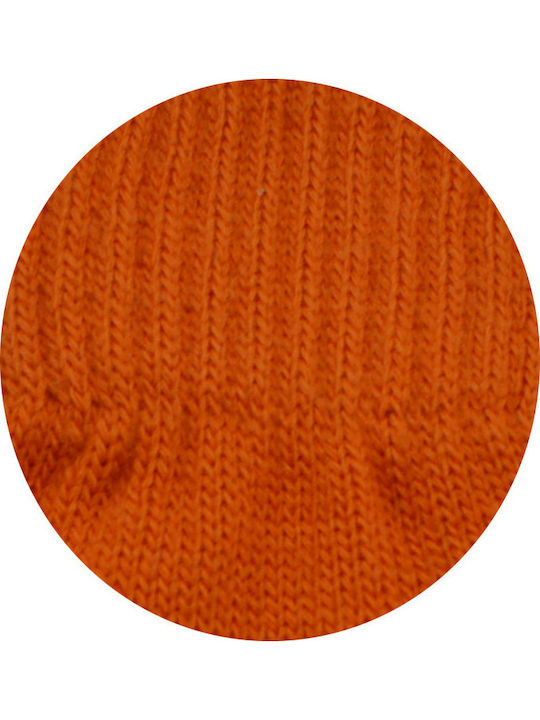 Women's Knitted Gloves Orange