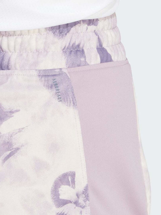 Adidas Aop Women's Sporty Shorts Purple