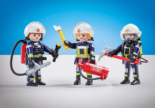 Playmobil Фигури Специален екип пожарникари B за 4+ години години