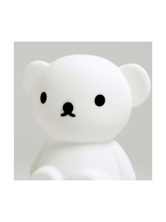 Mr Maria Lumini LED Lampă decorativă pentru copii Bear Alb 21x20x21εκ. Mr Maria Lumini LED Lampă decorativă pentru copii Bear Alb 21x20x21εκ.