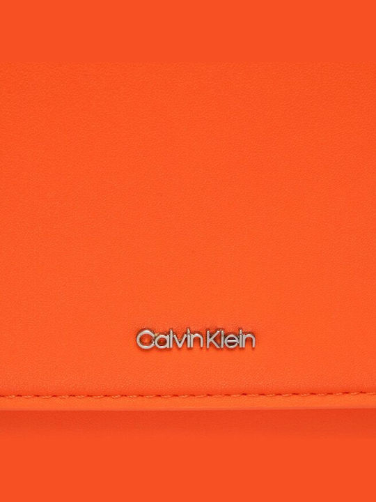 Calvin Klein Must Γυναικεία Τσάντα Ώμου Πορτοκαλί