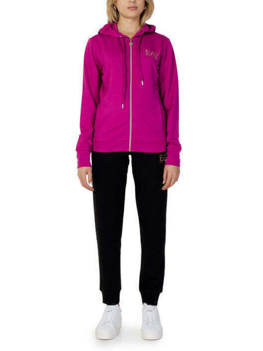 Emporio Armani Set Women's Sweatpants Fuchsia