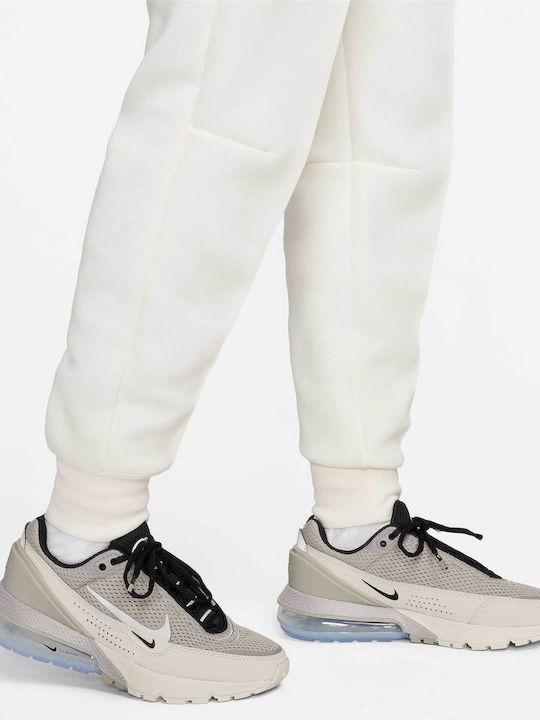 Tech Fleece Παντελόνι Φόρμας με Λάστιχο Beige
