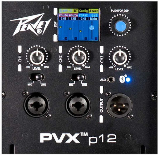 Peavey PVXP 12 Bluetooth PVY.1537.0023 Active Speaker PA 980W with Woofer 12"