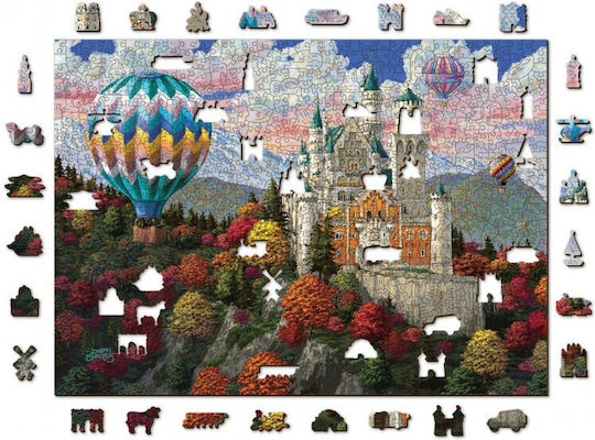 Das Neuschwanstein Schloss Puzzle 2D 505 Teile
