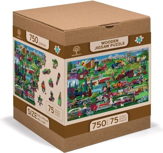 Vintage Cars Puzzle 2D 750pcs