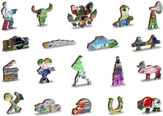 Vintage Cars Puzzle 2D 750pcs