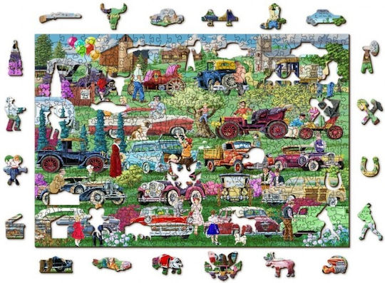 Vintage Cars Puzzle 2D 750pcs