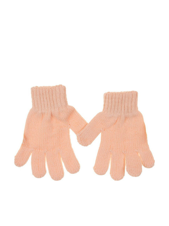 Kinder Mütze Set mit Handschuhe Gestrickt Somon