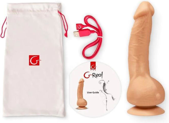Fun Toys Realistic Vibrator 22cm Flesh