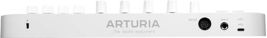Arturia Midi Keyboard Minilab 3 White Alpine White