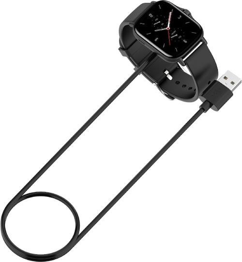 Зарядно за Amazfit Bip 3 / Bip 3 Pro Черен