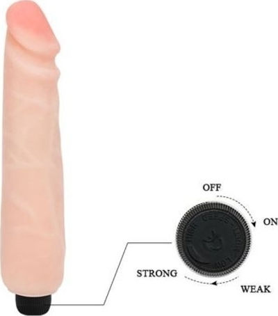 Baile Vibrator Cyberskin Big Realistisch Vibrator 4cm