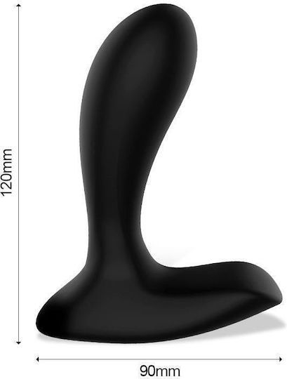 LateToBed Mini Δονητής με Απομακρυσμένο Έλεγχο 12cm Μαύρος