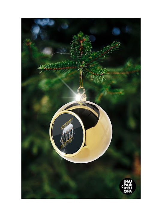 Coffin Dance! Christmas Ball Ornament Gold