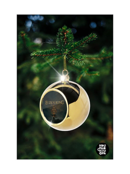 Elden Ring Christmas Ball Ornament Gold