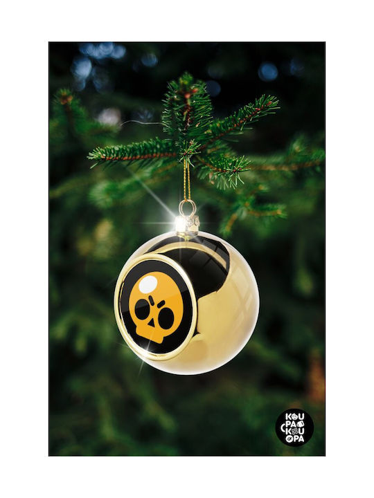 Brawl Christmas Star Ornament Gold