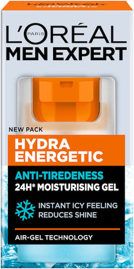 L'Oreal Paris Hydra Energetic 24h Ανδρικό Gel Face 50ml