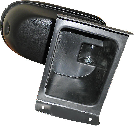 Cik Car PU Armrest for Mitsubishi Pajero Pinin 11/99+ Black