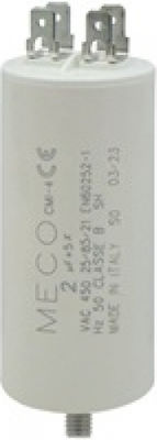 Meco Capacitor Permanent 2μF 5pcs 03.006.0258