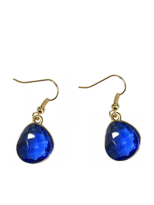 Tatu Moyo Earrings Gold Plated with Stones Tatu Moyo Earrings Gold Plated with Stones