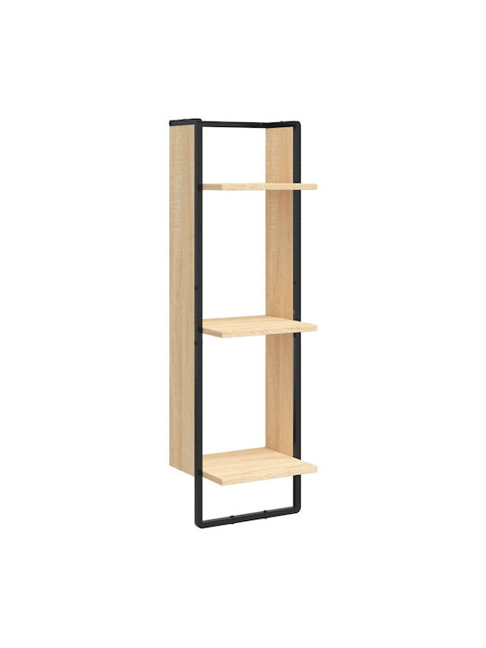 Wandregale Barren Sonoma Eiche 6Stücke 30x25x65cm