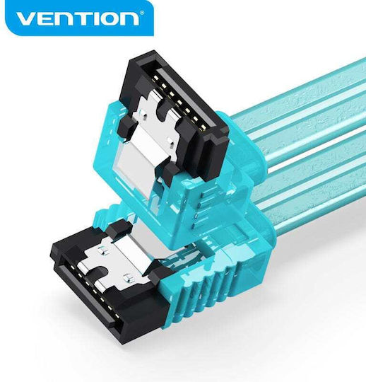 Vention 7-Pin SATA III to 7-Pin SATA III Cable 50cm Blue (KDDSD)