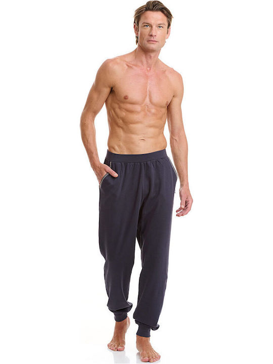 Guy Laroche Men's Winter Pajamas Set Blue