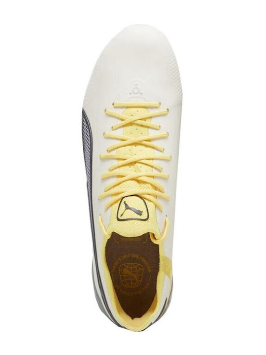 PUMA King Ultimate Football Shoes with Cleats Yellow