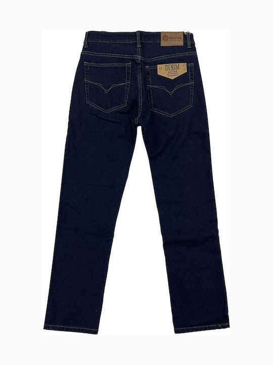 Men's Jeans Pants Dark Blue