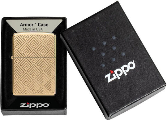 Zippo Windproof Lighter Flame in Gold Color