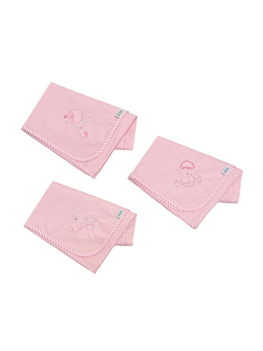 Bunny Bebe Chiffon Swaddle Wrap Pink