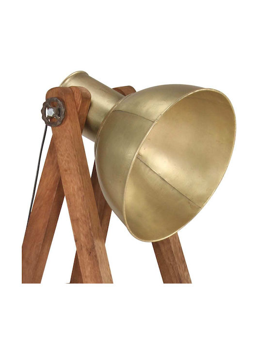 vidaXL Vintage Floor Lamp H105cm. with Socket for Bulb E27 Bronze