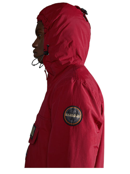 Rainforest Winter 3 Winter Jacke Burgundisch