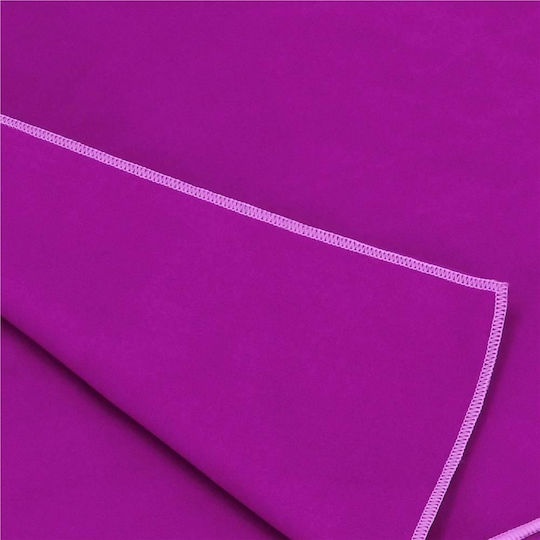 Springos Beach Towel Purple 75x150cm.