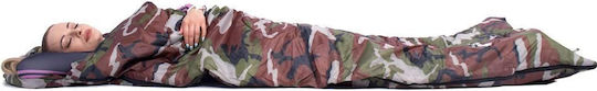 Springos Sac de dormit Single 2 Sezoane Camouflage