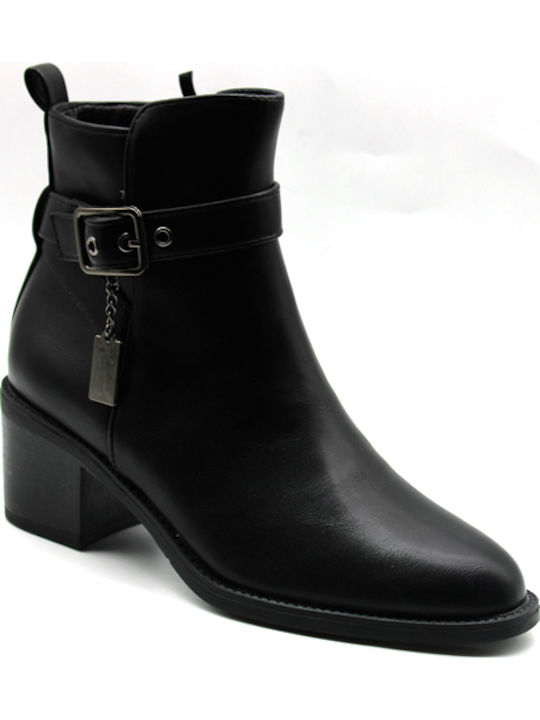 Stiefeletten Damen Schwarz