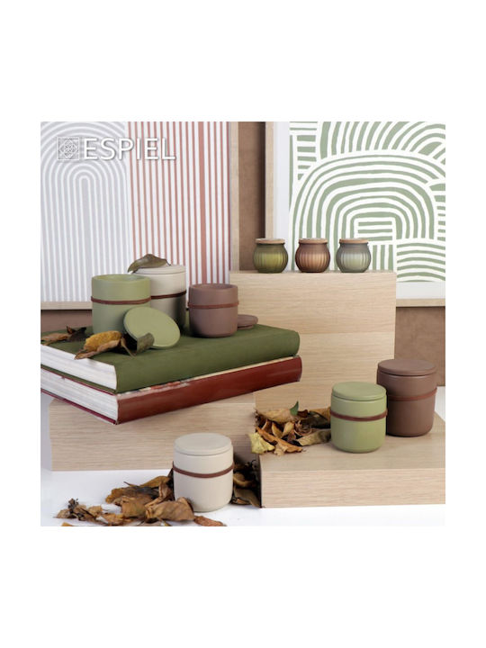 Espiel Aromatic Candle In Jar With Spa Perfume 8.8x10cm